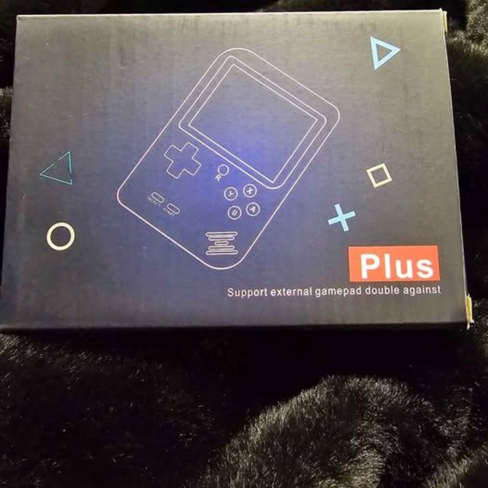 3" Handheld Game Box-Blue